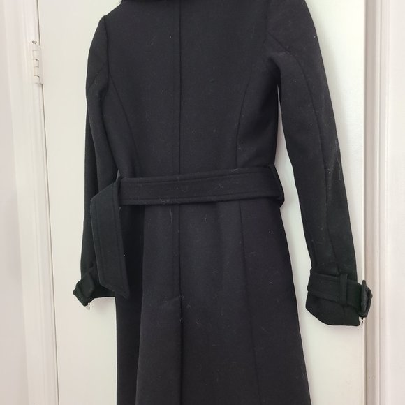 Michael Kors Faux Fur-Collar Wool Coat - Picture 5 of 5